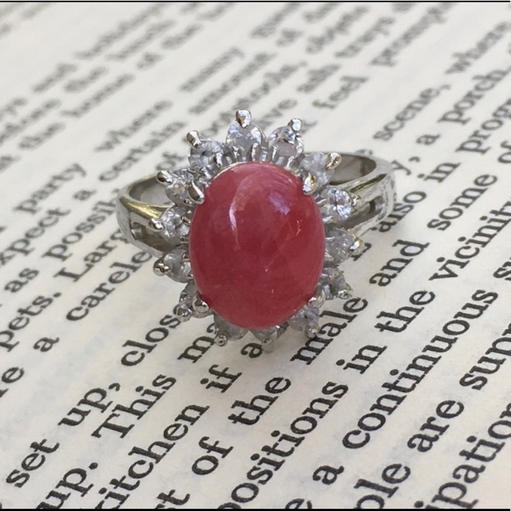 Rhodonite Cocktail Ring